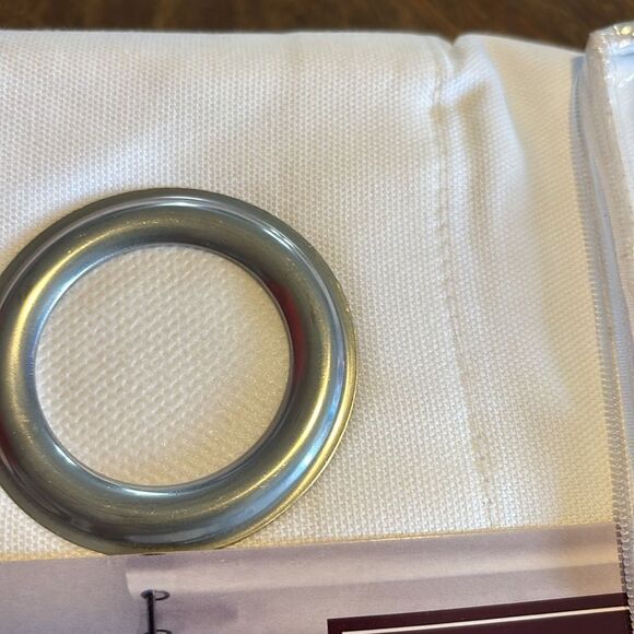 Home Decorators Collection 50x84" Single Panel Curtain - Cotton Duck - White - Picture 6 of 6